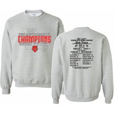 Carrollton 2023 Softball STATE CHAMPIONS Crewneck Sweatshirt (Sport Grey)