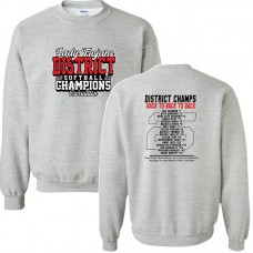 Carrollton 2025 Softball DISTRICT CHAMPS Sweatshirt
